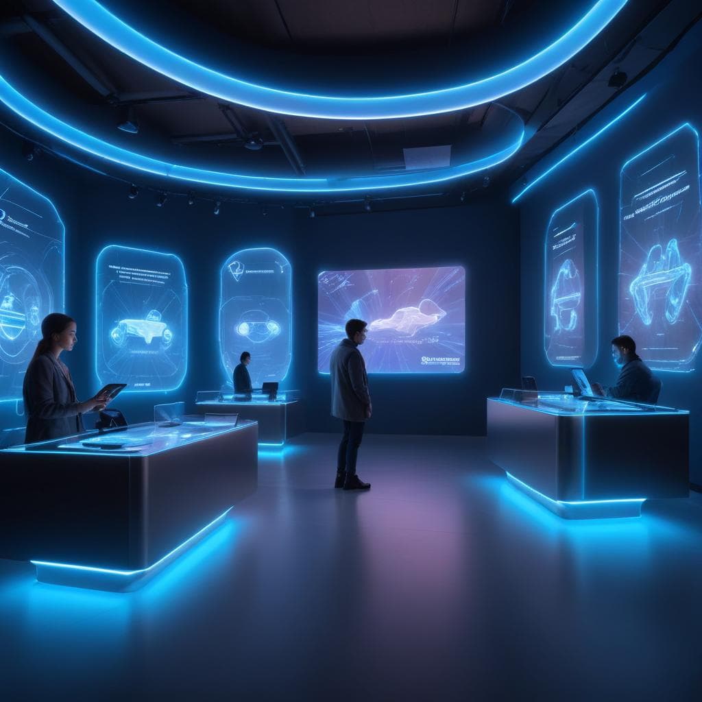 Future Consumer Hub — spatial brand hub for Consumer experience